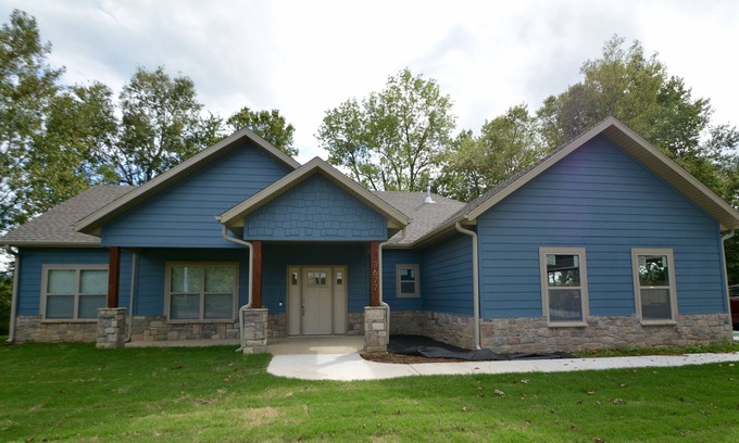 Fayetteville House | BLUE PARADISE—Modern home, spa like master bath, 220 car charger