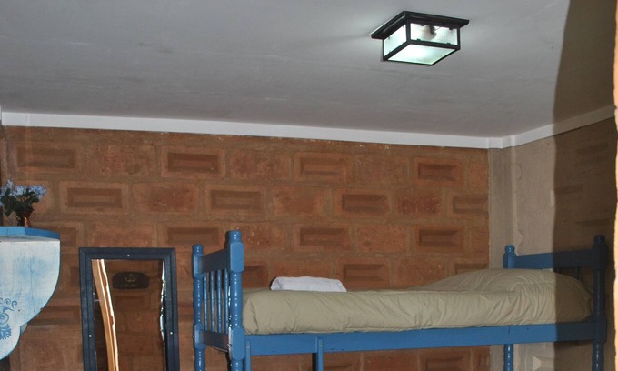 Jaguaribe Cabin | Blue Quadruple Room