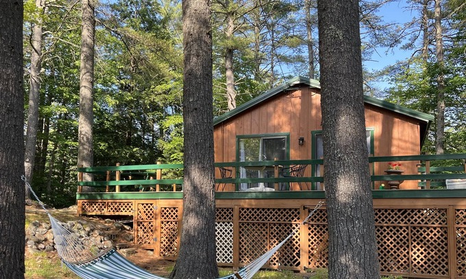 East Wakefield House | Blueberry Hill Drive - Cabin, one house back from lake w/ dock-lake access…