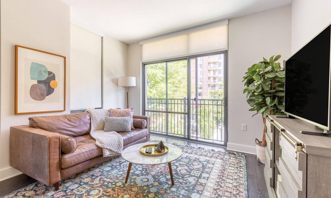 Bethesda Apartment | Blueground | Bethesda, rooftop, nr Bethesda Park