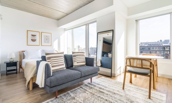 West Fens Apartment | Blueground | Fenway–Kenmore, rooftop, nr Fenway Park