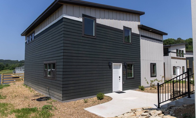 Decorah Villa | Bluffside Gardens Oak Series 11 Person Cabin Unit 6