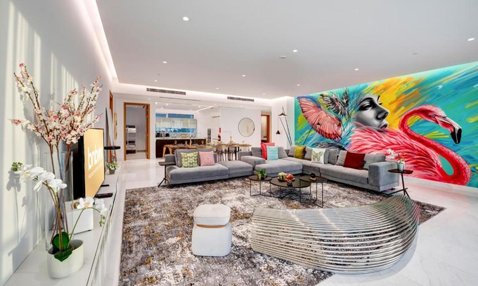 Dubai Marina Apartment | bnbmehomes - Best views in Dubai- 1 JBR Penthouse - 3703