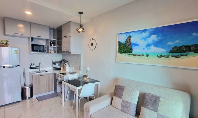 Ao Nang Apartment | Bo502-Sea View Top Floor 1 Bedroom 300m Walk to Ao Nang Beach