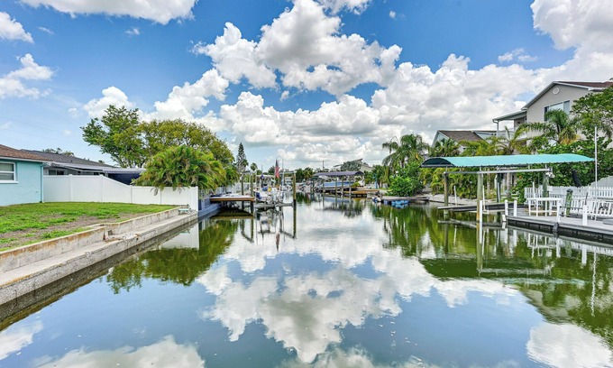 Hudson Beach Estates House | Boat, Fish & Explore Hudson: Home w/Private Dock