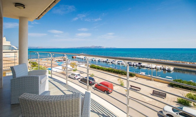 Son Serra de Marina Villa | BOHEMI - Fabulous seafront house with an indoor pool. Free WIFI.