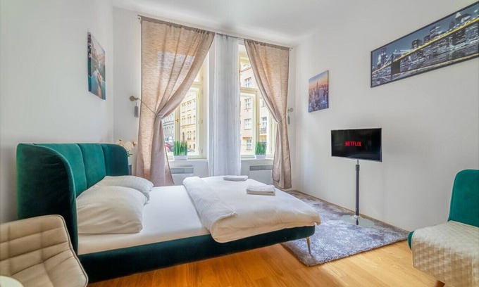 Zizkov Apartment | Bohemian Chic Flat in City Center