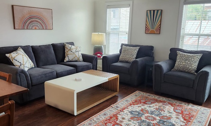 Savannah Beach Condo | Boho Escape-Steps to beach/pier, pool, shop, dine