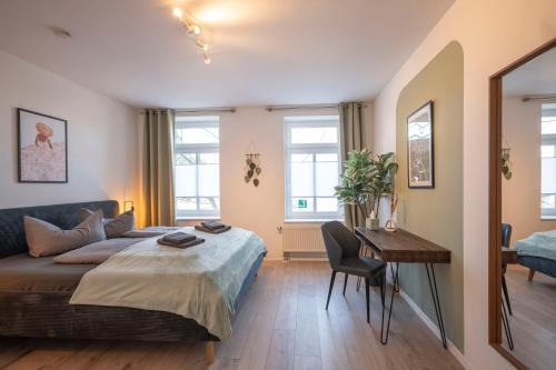 Kappel Apartment | Boho-Suite - Sauna, Netflix, Nespresso, Zentral, Messe