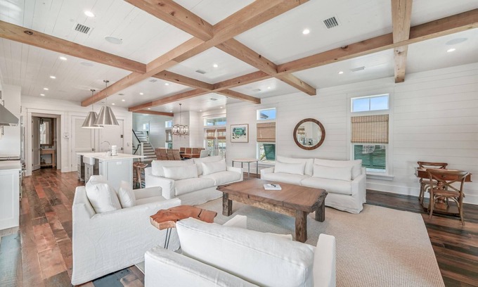 Grayton Beach House | Book Now for Fall! Beautiful Brand New Home in Grayton! Amazing Gulf Views! Private Pool!