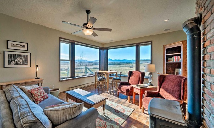 Bozeman House | Bozeman Home on 11 Acres with Mountain Views!