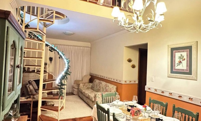 Campos do Jordao Apartment | Capivari Center - Vista Alegre Apartment