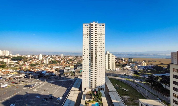 Sao Jose dos Campos Apartment | Apartamento Espaçoso e Completo Para Família no Aquárius