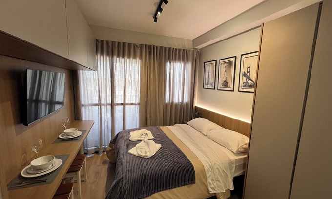 Santo Amaro Apartment | Brooklin subway - US Consulate - Vibra São Paulo