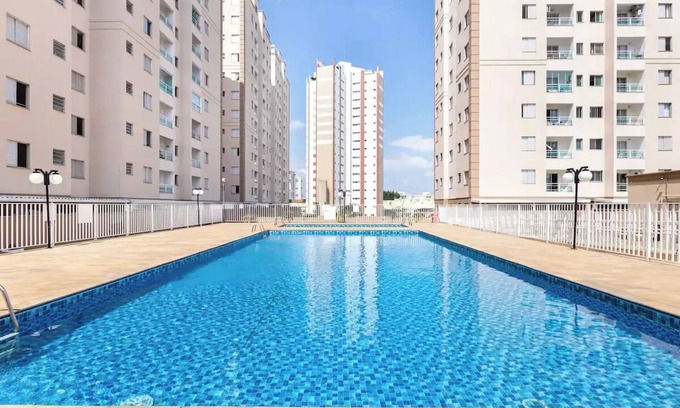 Taubate Apartment | AP Encantador 3Q Suite Wi-Fi Shopping Garag Cobert