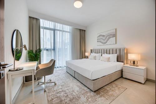 Al Safa Apartment | Brand new Canal Residence complex 1 BD Apt