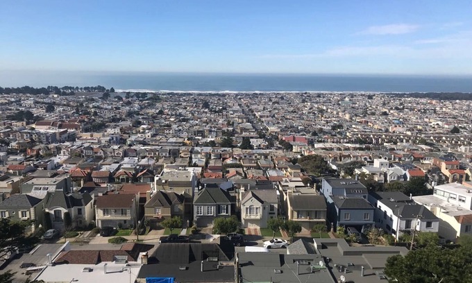 Golden Gate Heights Apartment | BRAND NEW - ENTIRE FLOOR w/OCEAN Beach View and PARKING!