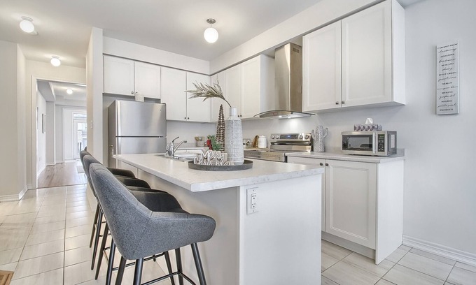 Durham Region House | Brand new home in Oshawa! Entire home for you—perfect for short stays!
