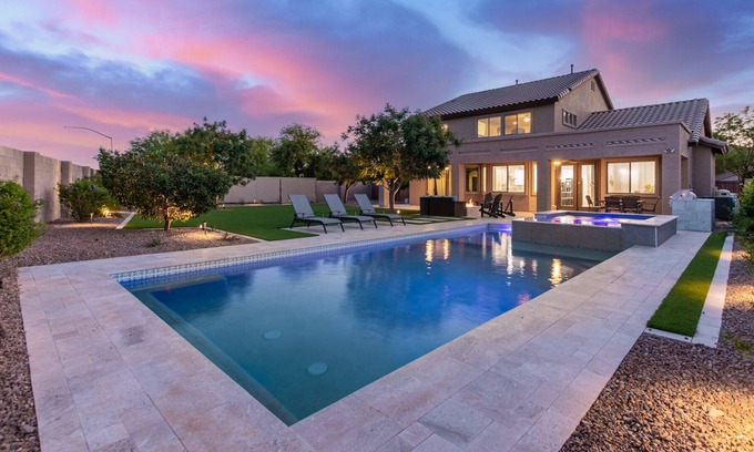 Pinal County House | Brand new pool, HUGE hot tub, foosball, BBQ, 4 bedroom, 3.5 bath