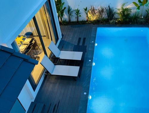 Wat Ket Villa | Brand new ultra-luxurious single pool villa resort homestay 4 bedrooms 5 bathrooms modern style decoration near Changkang Road, Chiang Mai Old City