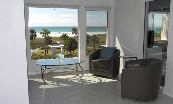 Siesta Key Condo | Breathtaking Full Gulf Views Steps From The White Sands Of Siesta Key Beach