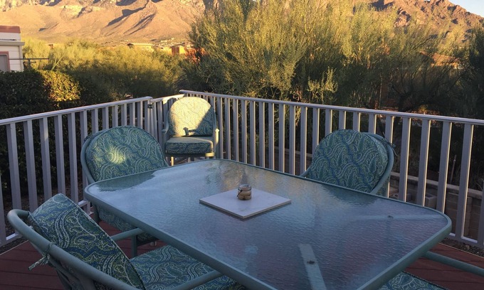 Oro Valley House | Breathtaking Mountain Views from home & deck