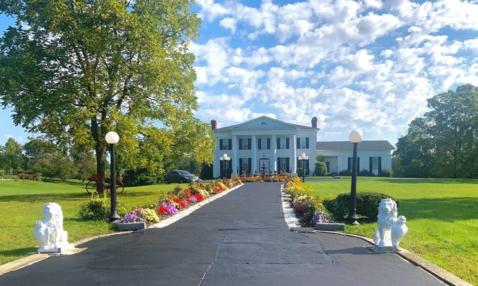 Cayuga House | Breathtaking Southern Plantation Style Home on a Magnificent Waterfront Lot.