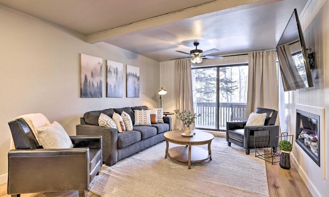 Brian Head Apartment | Brian Head Condo Near Lifts at Giant Steps!