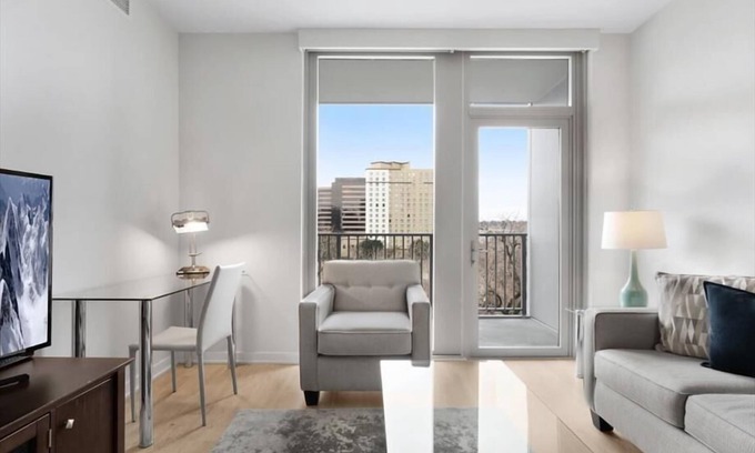 Crystal City Apartment | Bright 1BR | Ideal for Business | Balcony Apartment | Crystal City Arlington | by GLS