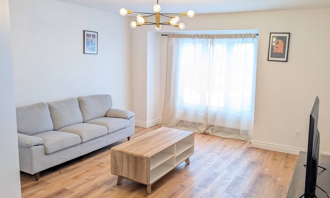 Longueuil Apartment | Bright 3BR Apt Near Montreal