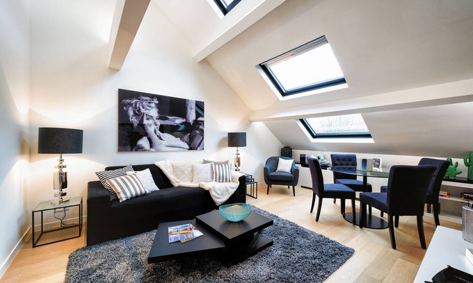 Ixelles Apartment | Bright and Design Top-Floor Apartment - Quartier Louise