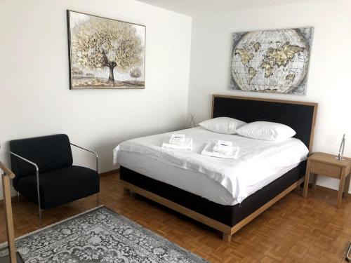 Hirslanden Apartment | Bright and quiet studio in the city center - Sky11