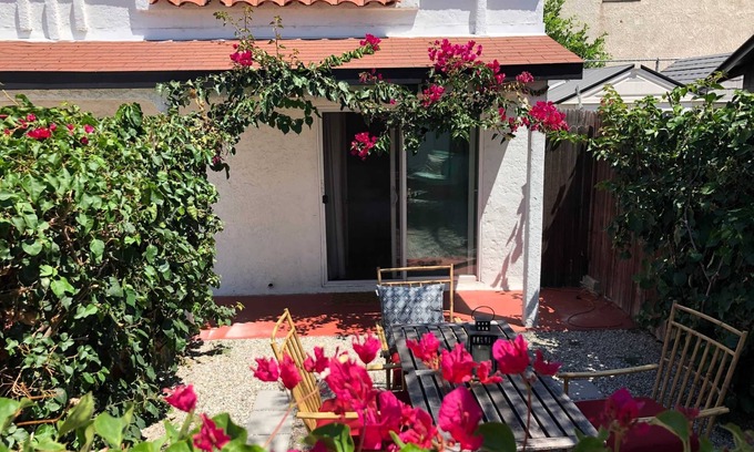 Pacific - Edison House | Bright Bohemian Bungalow w/Patio & Gated Parking