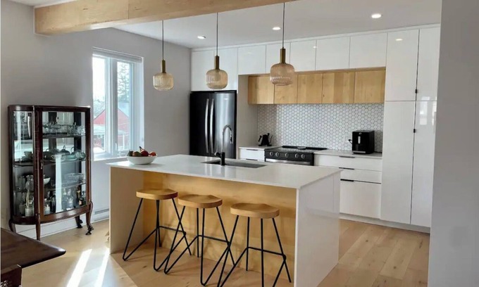 Tetreaultville Condo | Bright, calm, and modern apartment