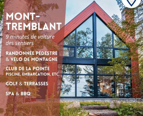 Lac Superieur Village Ski Chalet | Bright chalet with hot tub and indoor sauna