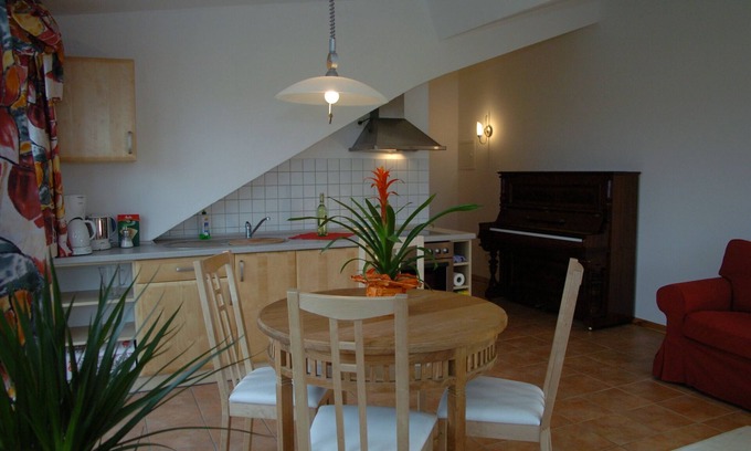 Grosefehn Apartment | Bright, cheerful apartment with piano in the heart of East Friesland