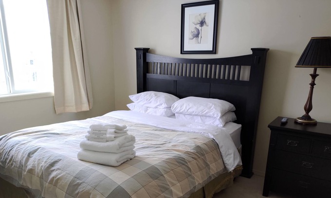 Northeast Edmonton Condo | Bright Clean 2 bed 2 bath, U/G parking, 1 min away from transit hub