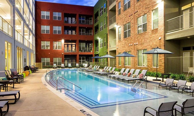 Mueller Apartment | Bright Mueller 1BR w/ Pool, W/D & Gym, nr park, by Blueground