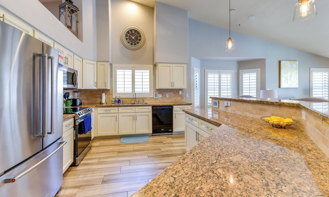 Paradise Valley Village Cottage | Bright North Phoenix Home w/Private Yard + Pool!