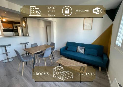 Europe Apartment | Bright Spacious Flat 5 Guests Near Tram