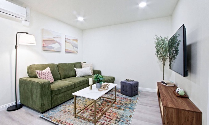 Alhambra House | Bright Suburban Pad King Bed