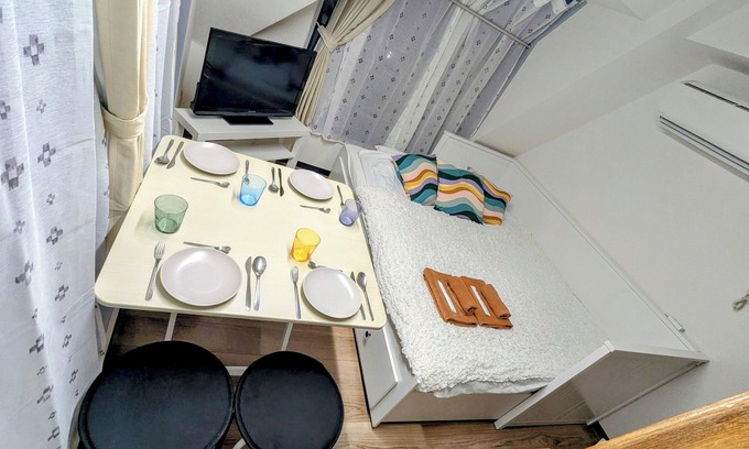 Sugamo Apartment | Bright Tokyo Loft with Sky View | 8min walk to Sugamo Station and Attraction