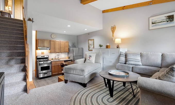 Sunday River Area Condo | Brookside II B-303- Slopeside Ski in Ski Out Condo