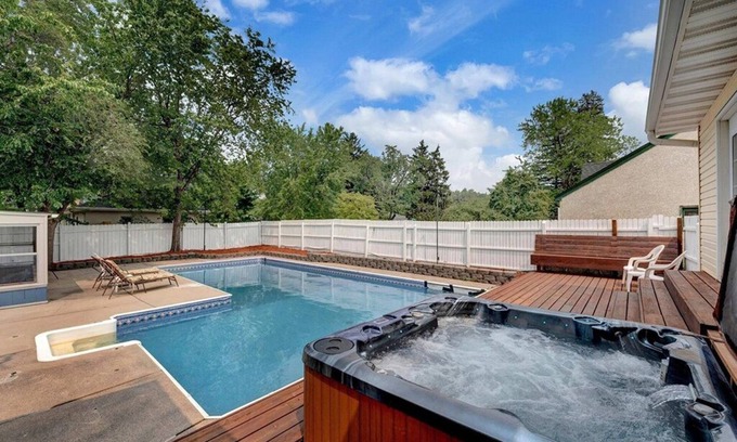 Brooklyn Center House | Brookstone Bliss - Hot tub, Pool, Games and more