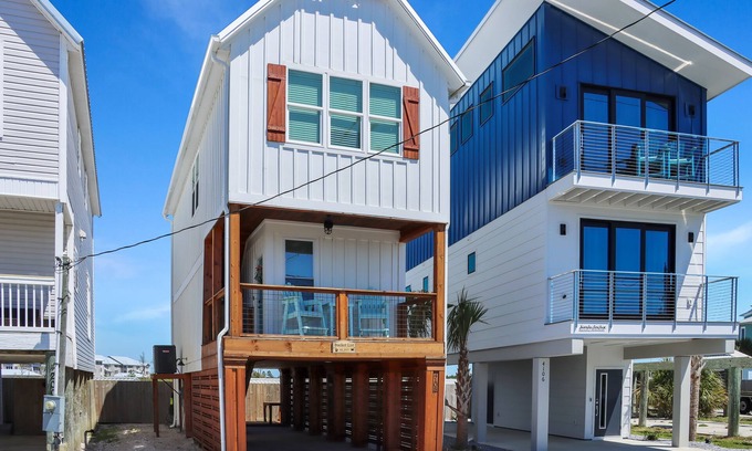 Mexico Beach House | Bucket List: Views of Beach, MXB Boat Ramp & Canal
