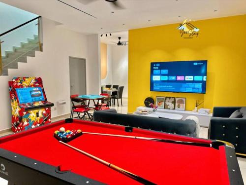 Kampung Bukit Katil House | BukitKatil16pax-snooker|arcade