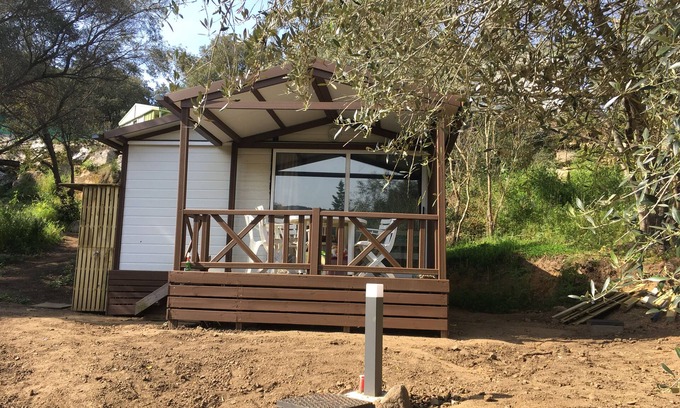 Belvedere-Campomoro House | Bungalow Maurea 4 (air conditioned) 300m from the beach.
