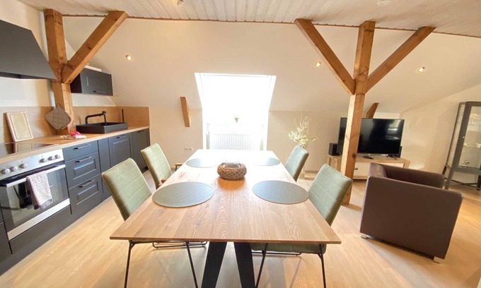 Ditzum Apartment | Bunk 1 - Wonderful view for up to 4 people - Ferienwohnungen Meerhuus,