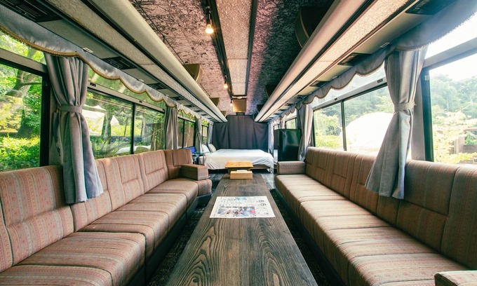 Sumoto RV Rental | Bus house2 people1 night 2 meals and free drinksRecommended for couples and friends/Sumoto City Hyōgo