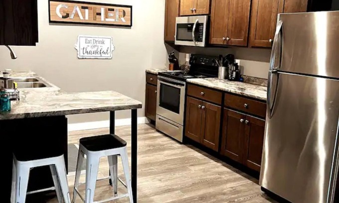 Decorah Apartment | Butterfly Park Retreat #5 - Centrally located to Decorah's Top Attractions!